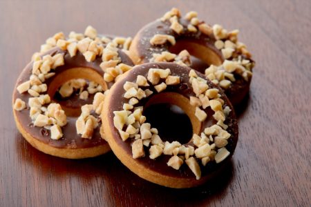 Choclate Biscuit with nuts Almond